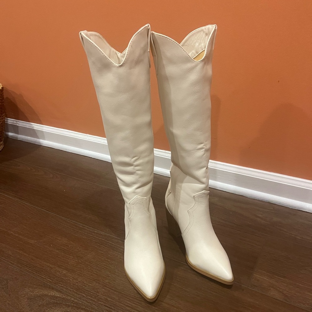 Novena Knee High Western Boot